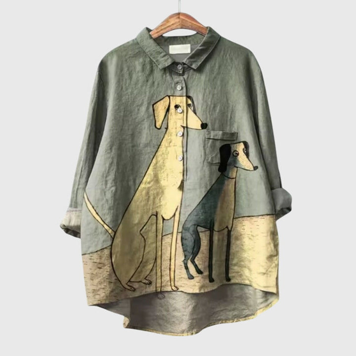 Asta | Blouse - Hond 2