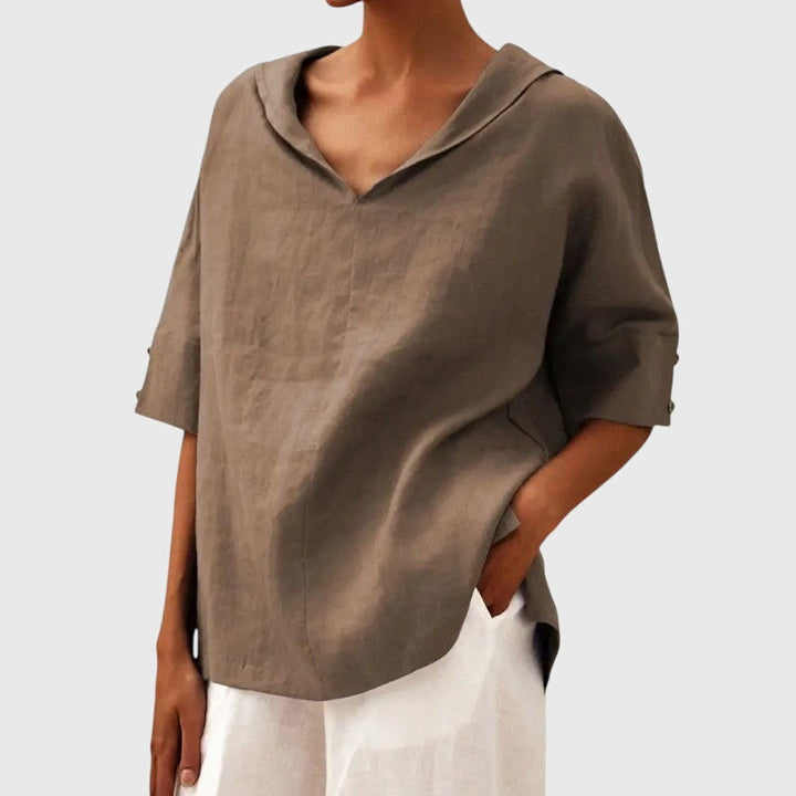 Ayla | Blouse - Geel