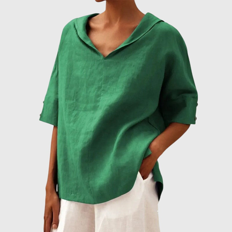 Ayla | Blouse - Bruin