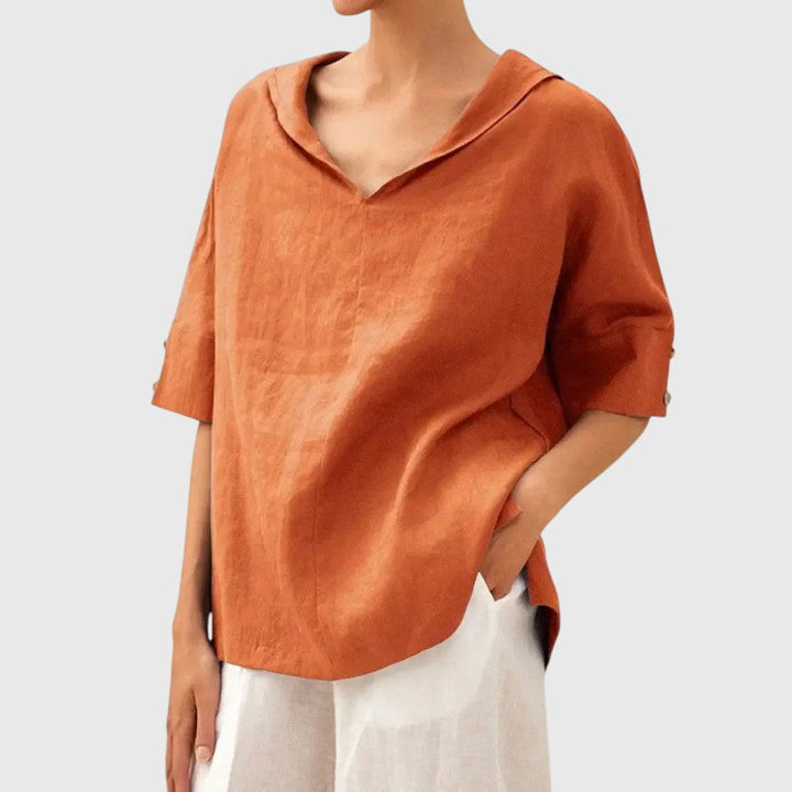 Ayla | Blouse - Geel