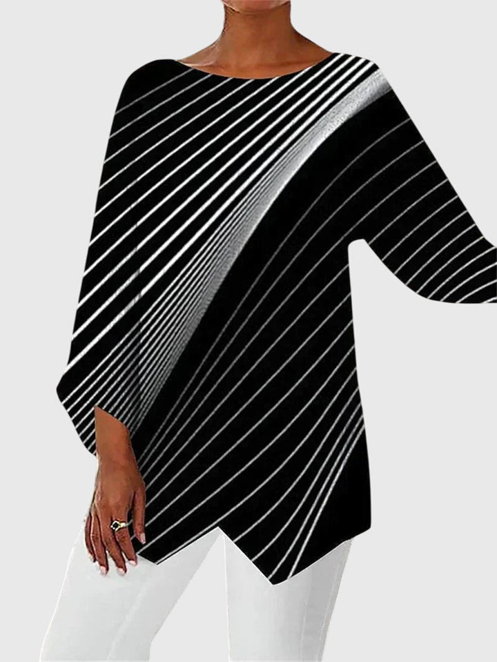 Alayah | Elegante Ronde Hals Top
