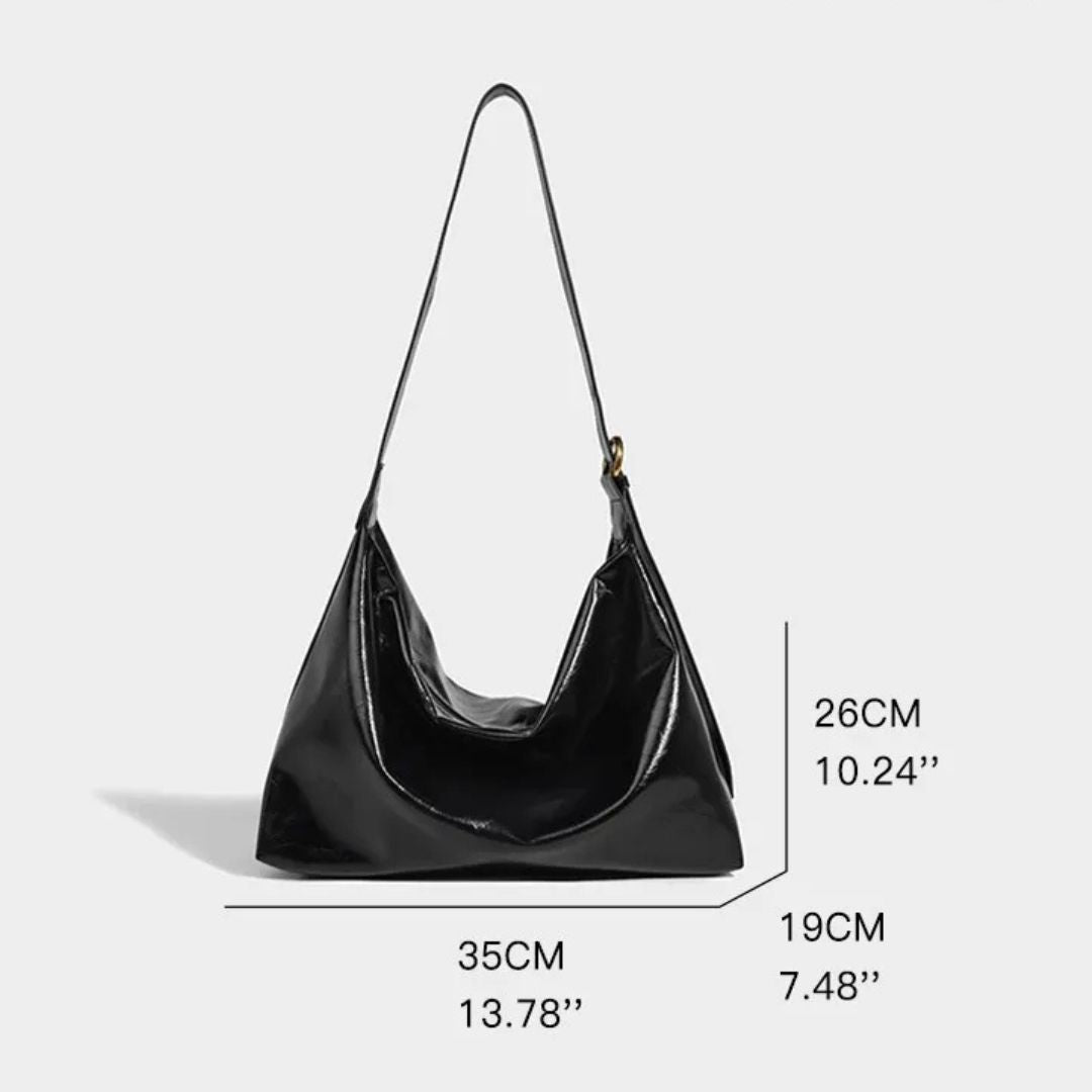 Drune | Vegane Leder Schultertasche für Damen - Stilvolle und nachhaltige Handtasche