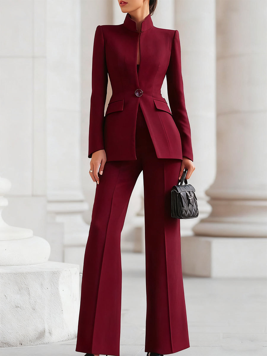Sharie - Elegante Blazer & Broekpak Set
