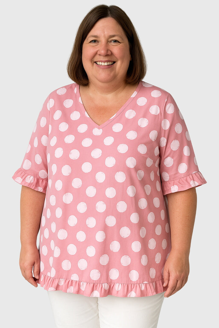 Eira | Blouse - Blauw