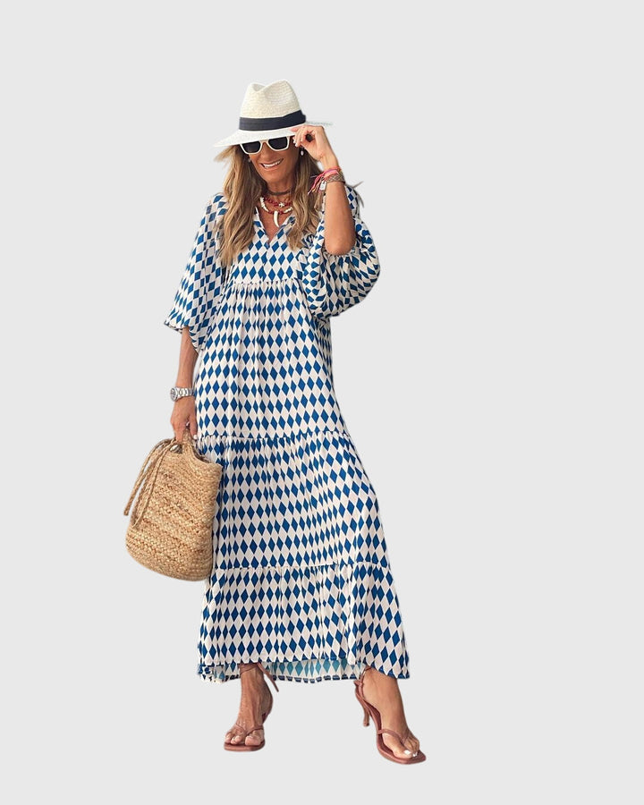 Sarah - Boho Maxi Jurk