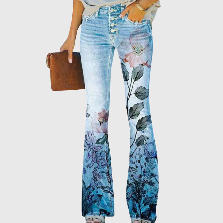 Broek Met Bloemen