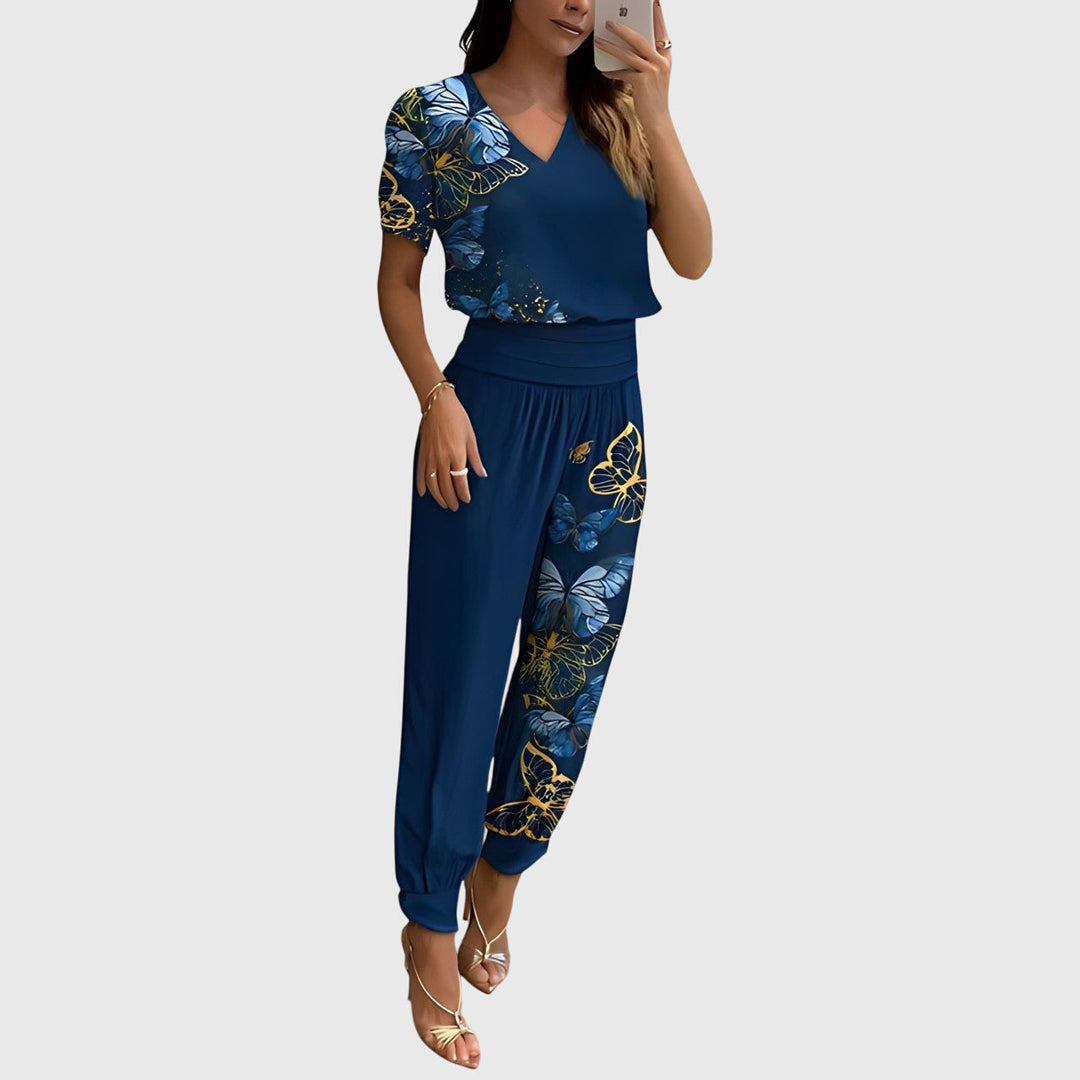 Jennifer | Stijlvolle Blouse en Broek Set