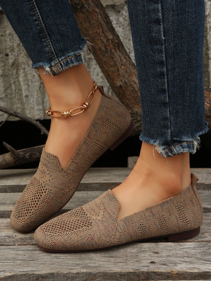 Dames Ballerina's met Parelband en Strass voor Casual