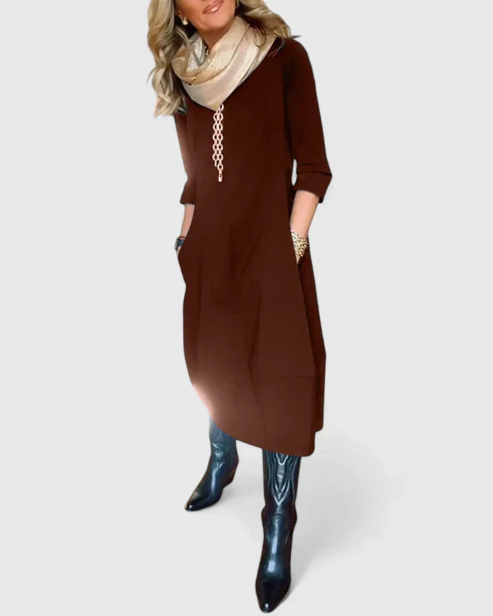 Danyshka | Elegante Midi Jurk