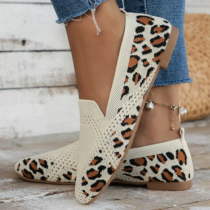 Dames Ballerina's met Parelband en Strass voor Casual