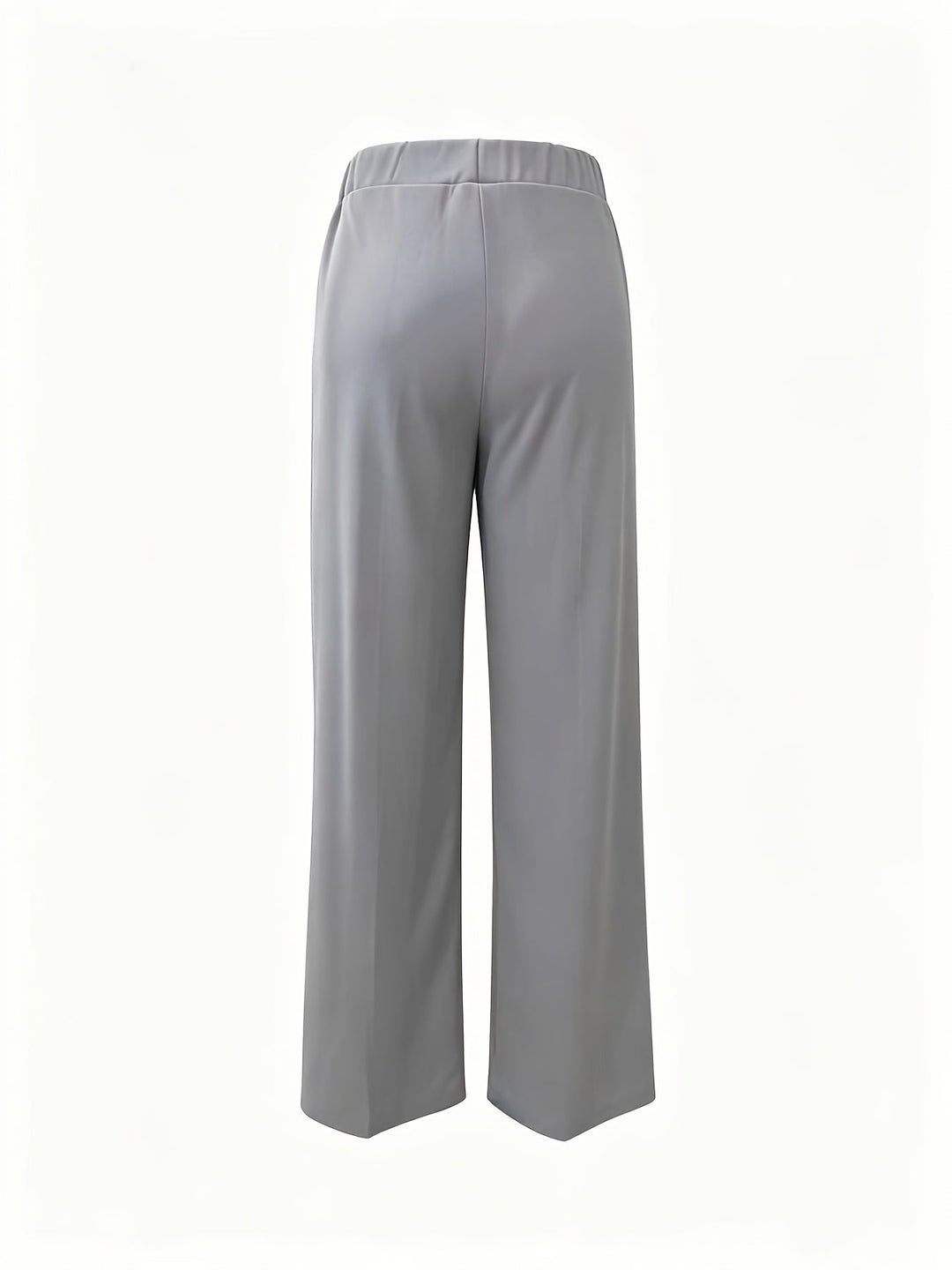 Dames Wijdbenige Palazzo Broek Hoge Taille met Zakken