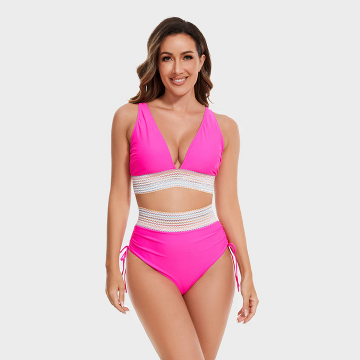 Penelope | Dames Hoge Taille Bikini Set