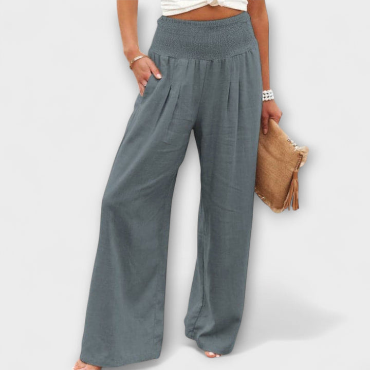 Thearya - Casual Wijdere Broek