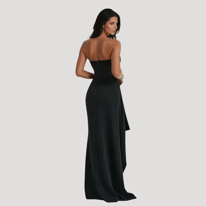 Emma | Strapless Maxi Jurk voor Bruiloftsgasten