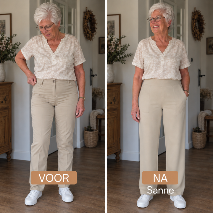 Sanne – Dé comfortabele stretchbroek voor elke vrouw - 1+1 GRATIS