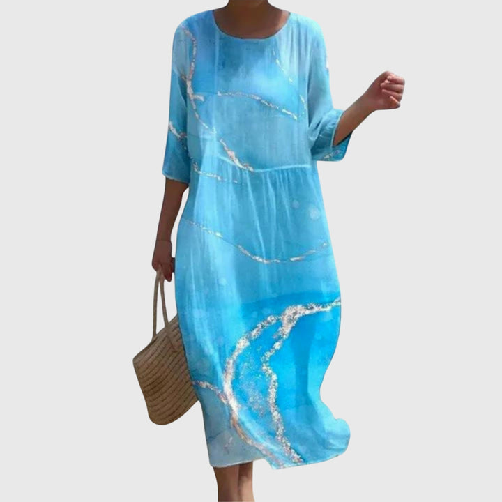Hayley | Stijlvolle Bloemen Maxi Jurk