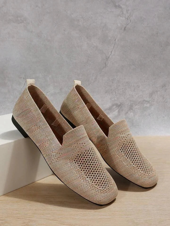 Dames Ballerina's met Parelband en Strass voor Casual