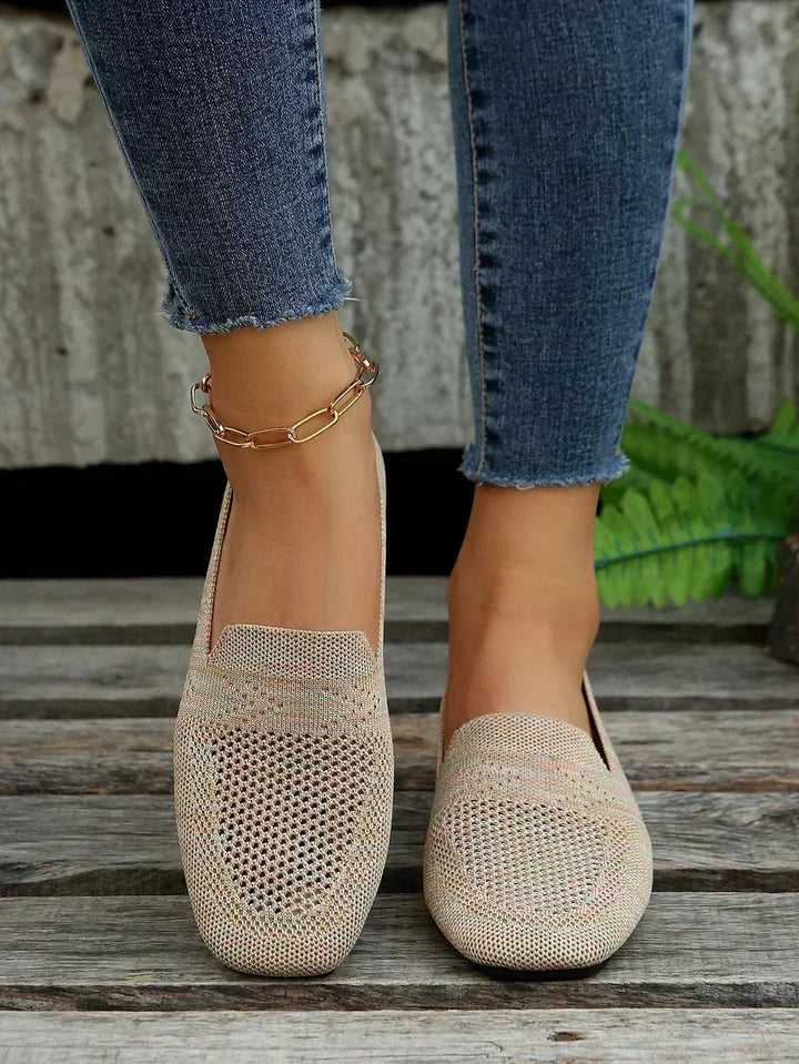 Dames Ballerina's met Parelband en Strass voor Casual