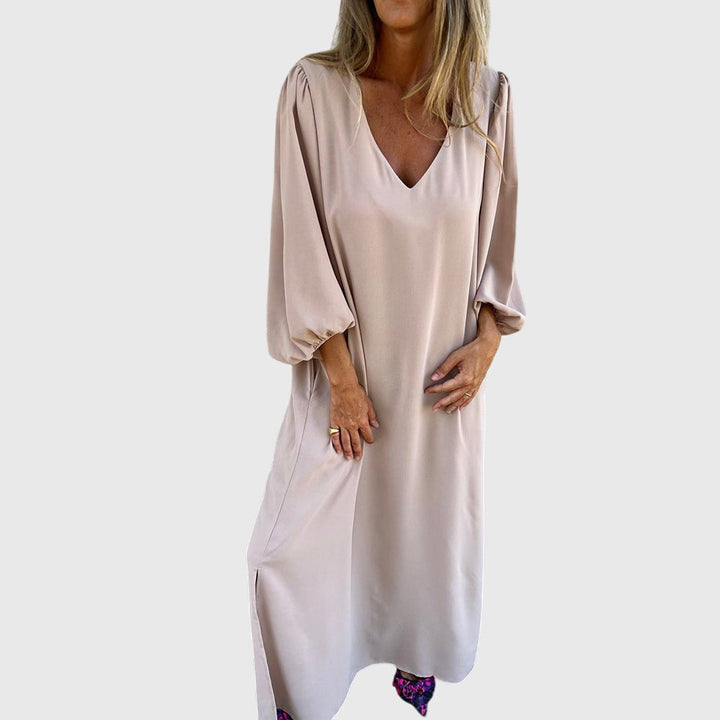 Carol - Lange Boho Jurk Met Zakken