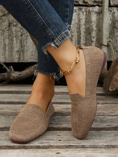 Dames Ballerina's met Parelband en Strass voor Casual