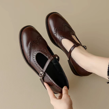 Olyssiah | Orthopedische Mary Jane Schoenen
