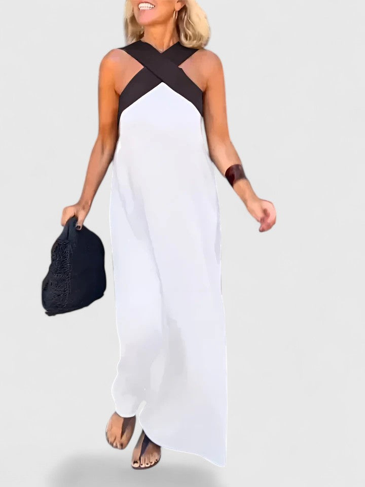 Evangeline| Elegante Crossback Jurk