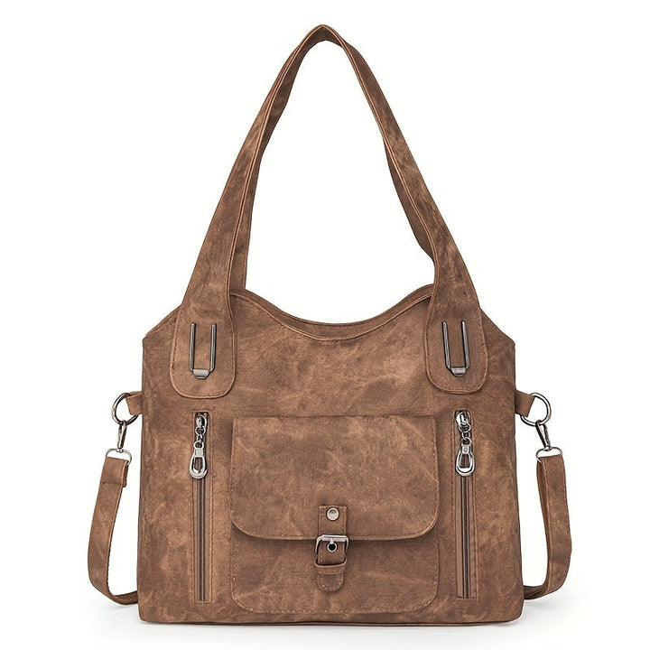 Dames Schoudertas Vintage Stijl met Verstelbare Riem