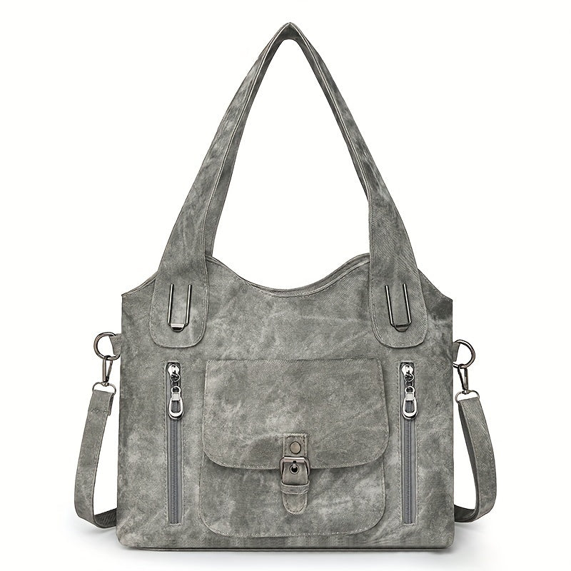 Dames Schoudertas Vintage Stijl met Verstelbare Riem