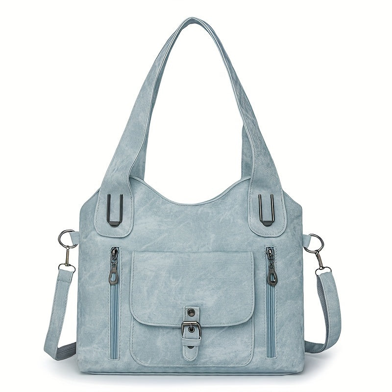 Dames Schoudertas Vintage Stijl met Verstelbare Riem
